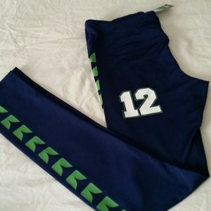 12th Man Seahawks Leggings NWT